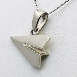 Pendentif Avion En Or -Vivalatina Boutiqe Pendentif avion or 2