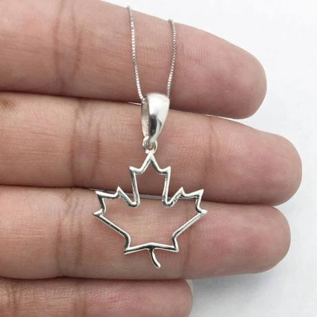Pendentif Feuille D'Érable Du Canada 4 Pendentif Feuille D'Érable Du Canada – Image 2