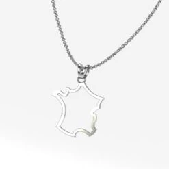Collier & Pendentif Carte De France 13 Collier & Pendentif Carte De France -Vivalatina Boutiqe Pendentif carte france or 3