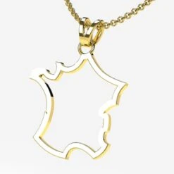 Collier & Pendentif Carte De France