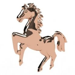 Pendentif Cheval En Or -Vivalatina Boutiqe Pendentif cheval or 8