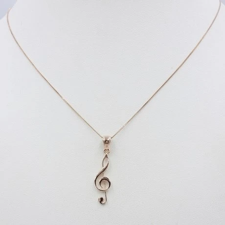 Pendentif Clé De Sol En Or 11 Pendentif Clé De Sol En Or – Image 9