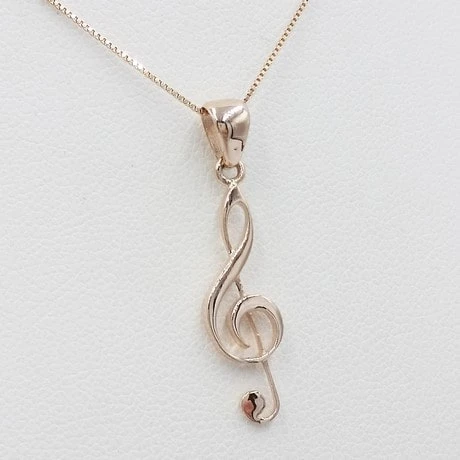 Pendentif Clé De Sol En Or 12 Pendentif Clé De Sol En Or – Image 10