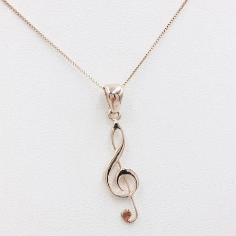 Pendentif Clé De Sol En Or 14 Pendentif Clé De Sol En Or – Image 12