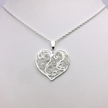 Pendentif Coeur Filigrane 4 Pendentif Coeur Filigrane – Image 2