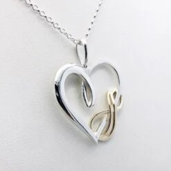 Pendentif Coeur Infini 12 Pendentif Coeur Infini -Vivalatina Boutiqe Pendentif coeur infini 1