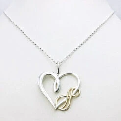 Pendentif Coeur Infini 11 Pendentif Coeur Infini -Vivalatina Boutiqe Pendentif coeur infini 4