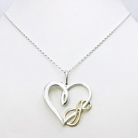 Pendentif Coeur Infini 5 Pendentif Coeur Infini – Image 3