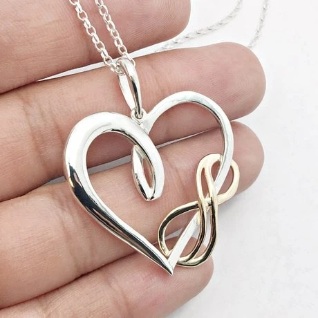 Pendentif Coeur Infini 4 Pendentif Coeur Infini – Image 2