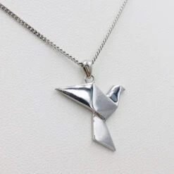 Pendentif Colombe De L'Esprit Saint -Vivalatina Boutiqe Pendentif colombe or 5