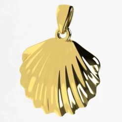 Pendentif Coquillage En Or 12 Pendentif Coquillage En Or -Vivalatina Boutiqe Pendentif coquillage or 2