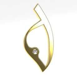 Pendentif Corse En Or 18 Carats -Vivalatina Boutiqe Pendentif corse diamant 4