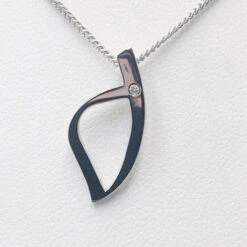 Pendentif Corse En Or 18 Carats -Vivalatina Boutiqe Pendentif corse or blanc 3