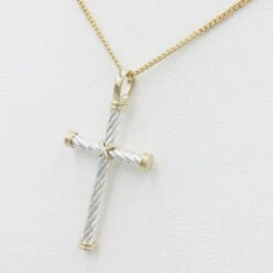 Pendentif Croix Ronde Pour Homme En Argent 17 Pendentif Croix Ronde Pour Homme En Argent -Vivalatina Boutiqe Pendentif croix argent homme 2