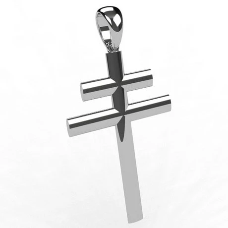 Pendentif Croix De Lorraine En Or 11 Pendentif Croix De Lorraine En Or – Image 9