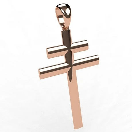 Pendentif Croix De Lorraine En Or 12 Pendentif Croix De Lorraine En Or – Image 10