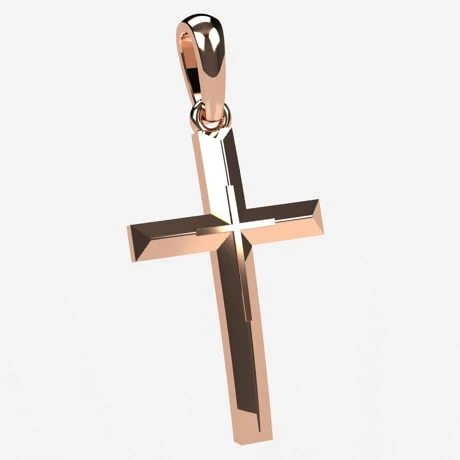 Croix En Or 18 Carats Pour Femme 5 Croix En Or 18 Carats Pour Femme – Image 3