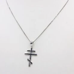 Pendentif Croix Orthodoxe 14 Pendentif Croix Orthodoxe -Vivalatina Boutiqe Pendentif croix orhtodoxe or 1