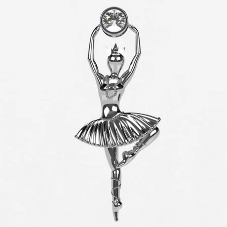Pendentif Danseuse En Or 3 Pendentif Danseuse En Or