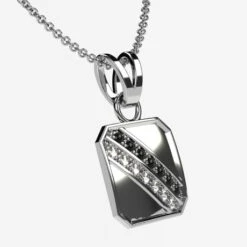 Pendentif Diamant Pour Homme -Vivalatina Boutiqe Pendentif diamant homme 2