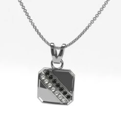 Pendentif Diamant Pour Homme -Vivalatina Boutiqe Pendentif diamant homme 4