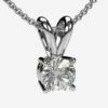 Pendentif Diamant Solitaire 1 Carat -Vivalatina Boutiqe Pendentif diamant solitaire 1carat 3