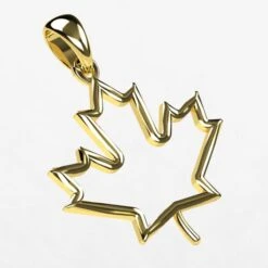 Pendentif Feuille D'Érable Du Canada