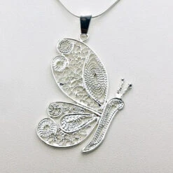 Pendentif Filigrane Papillon