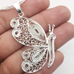 Pendentif Filigrane Papillon -Vivalatina Boutiqe Pendentif filigrane papillon 5