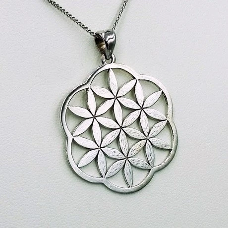 Pendentif Fleur De Vie En Or 4 Pendentif Fleur De Vie En Or – Image 2