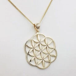 Pendentif Fleur De Vie En Or 22 Pendentif Fleur De Vie En Or -Vivalatina Boutiqe Pendentif fleur de vie or jaune 8
