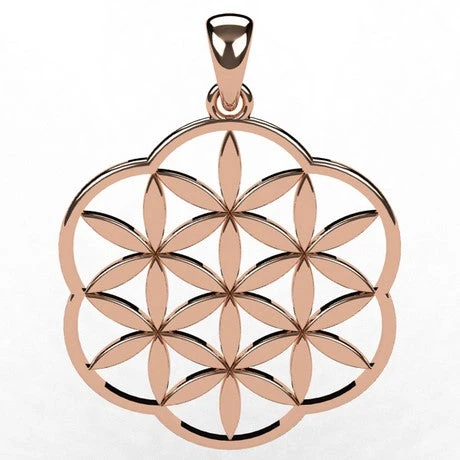 Pendentif Fleur De Vie En Or 11 Pendentif Fleur De Vie En Or – Image 9