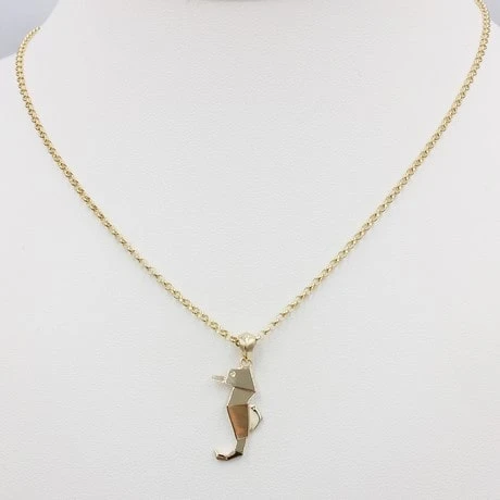 Pendentif Hippocampe En Or 7 Pendentif Hippocampe En Or – Image 5