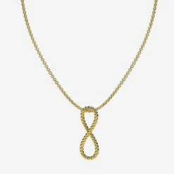 Pendentif Infini En Or 13 Pendentif Infini En Or -Vivalatina Boutiqe Pendentif infini or 7