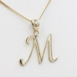 Pendentif Lettre Initiale En Or 18 Carats 18 Pendentif Lettre Initiale En Or 18 Carats -Vivalatina Boutiqe Pendentif lettre initiale or 4