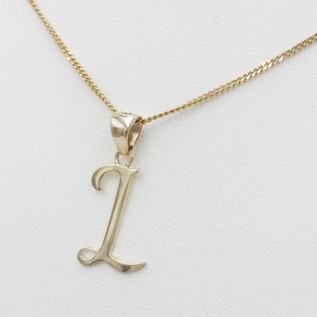 Pendentif Lettre Initiale En Or 18 Carats 10 Pendentif Lettre Initiale En Or 18 Carats – Image 9