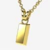 Pendentif Lingot D'Or 24 Carats Pour Homme -Vivalatina Boutiqe Pendentif lingot or 24 carats 1
