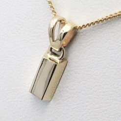 Pendentif Lingot D'Or 24 Carats Pour Homme -Vivalatina Boutiqe Pendentif lingot or 7