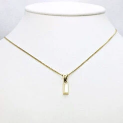 Pendentif Lingot D'Or 24 Carats Pour Homme -Vivalatina Boutiqe Pendentif lingot or 8