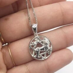 Pendentif Lion De Juda -Vivalatina Boutiqe Pendentif lion de juda or blanc 5