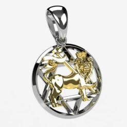 Pendentif Lion De Juda -Vivalatina Boutiqe Pendentif lion juda 2