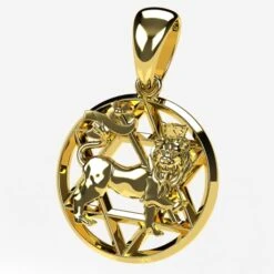 Pendentif Lion De Juda -Vivalatina Boutiqe Pendentif lion juda 9