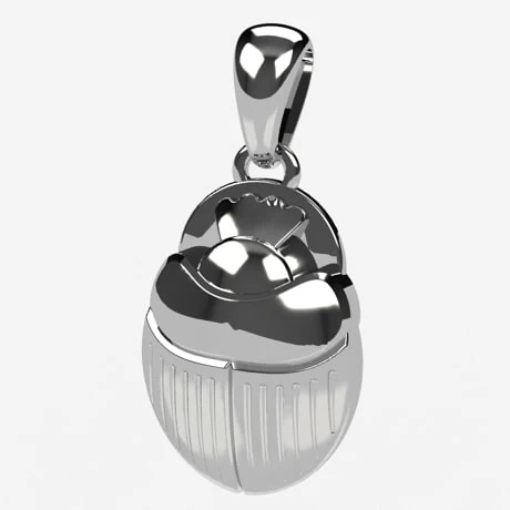 Pendentif Scarabée Égyptien En Or 3 Pendentif Scarabée Égyptien En Or