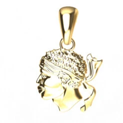Pendentif Tête De Maure -Vivalatina Boutiqe Pendentif tete de maure corse 3