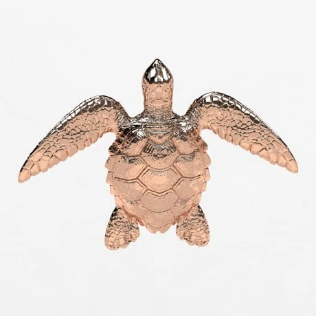 Pendentif Tortue En Or 5 Pendentif Tortue En Or – Image 3