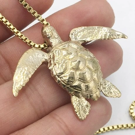 Pendentif Tortue En Or 13 Pendentif Tortue En Or – Image 11
