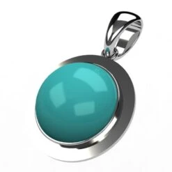 Pendentif Turquoise Pour Femme 17 Pendentif Turquoise Pour Femme -Vivalatina Boutiqe Pendentif turquoise veritable or 6