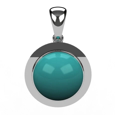 Pendentif Turquoise Pour Femme 11 Pendentif Turquoise Pour Femme – Image 9