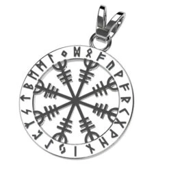 Pendentif Viking Vegvisir En Or 17 Pendentif Viking Vegvisir En Or -Vivalatina Boutiqe Pendentif viking 3