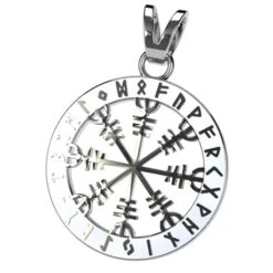 Pendentif Viking Vegvisir En Or 18 Pendentif Viking Vegvisir En Or -Vivalatina Boutiqe Pendentif viking 4
